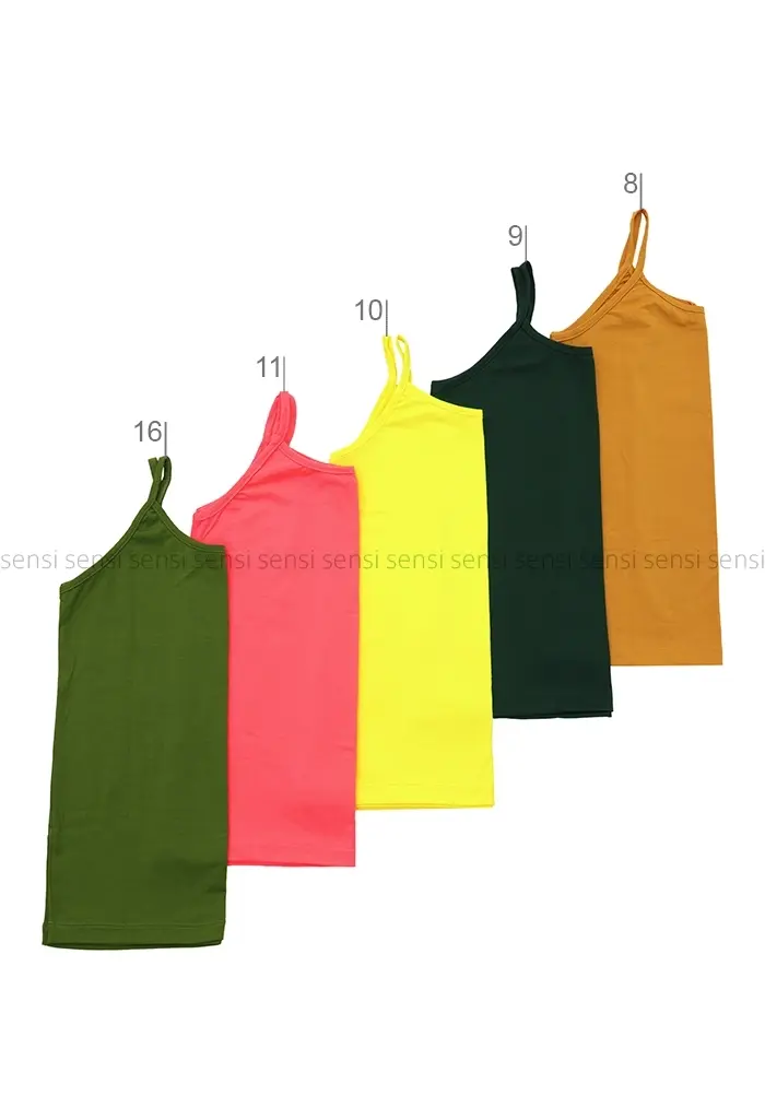 تاپ دوبند ساده رنگی بزرگ کد1001226