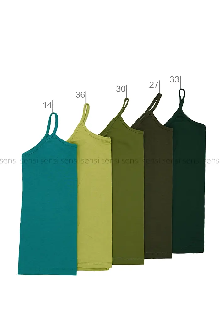 تاپ دوبند ساده رنگی کوچک کد1001225