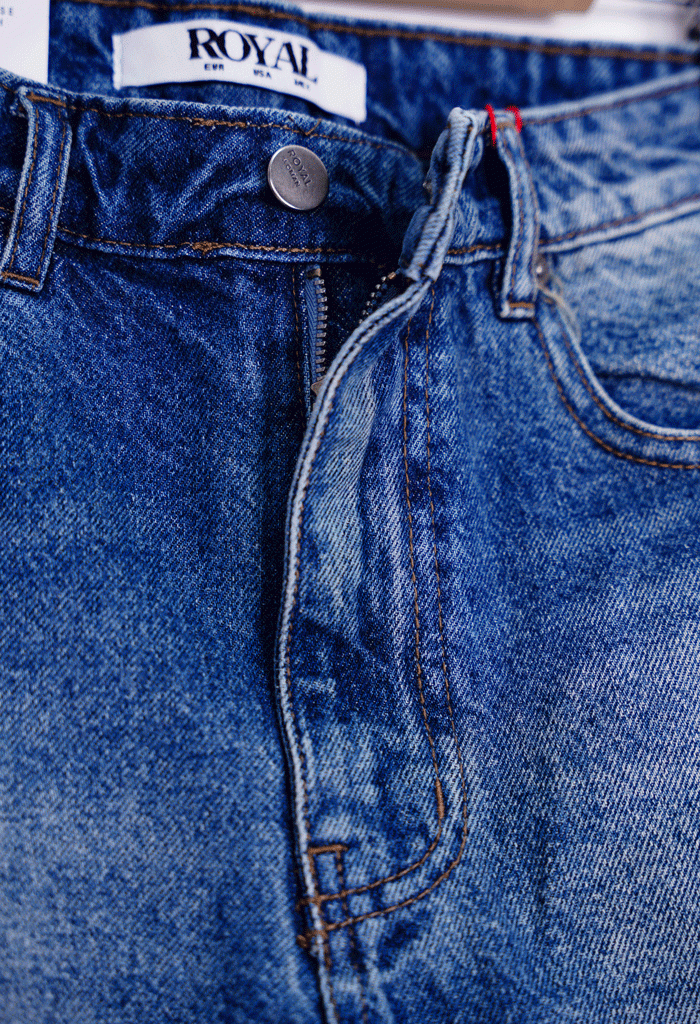 شلوارک جین دمپا ریش کد1415-2