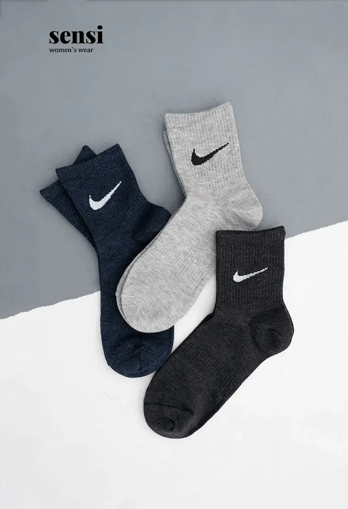 جوراب نایک ساقدار انگلیسی کد1000051