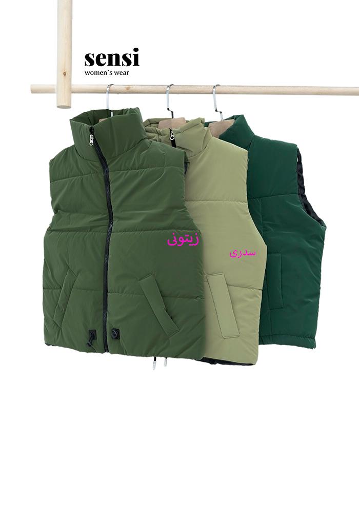 پافر کوتاه سیلیکونی جلو گت پشم شیشه کد1000773