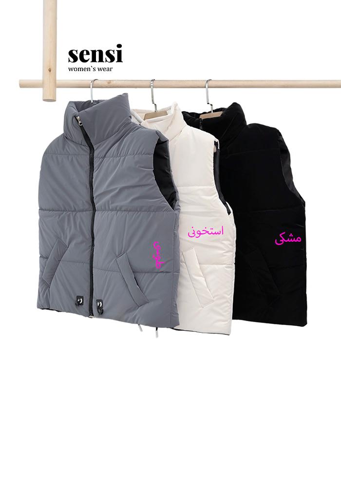 پافر کوتاه سیلیکونی جلو گت پشم شیشه کد1000773