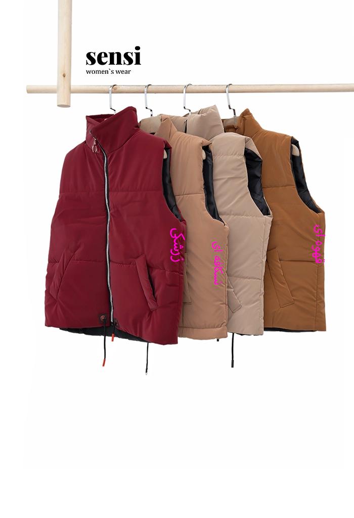 پافر کوتاه سیلیکونی جلو گت پشم شیشه کد1000773