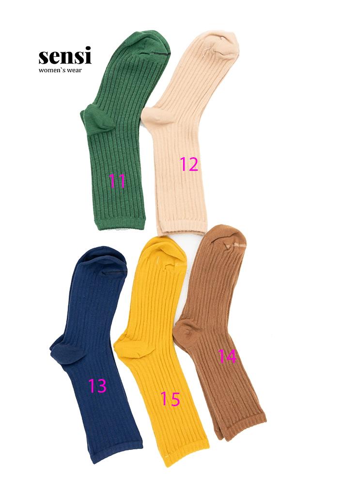 جوراب ساقدار کبریتی ساده کد1000055