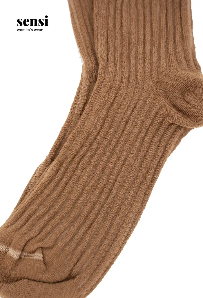 جوراب ساقدار کبریتی ساده کد1000055