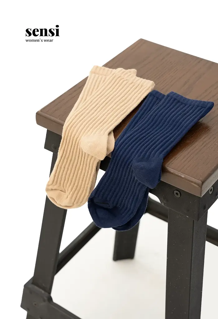 جوراب ساقدار کبریتی ساده کد1000055