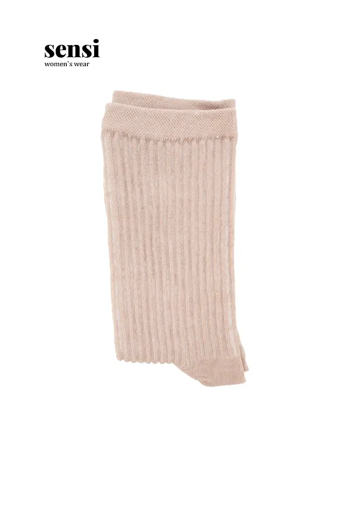 جوراب ساقدار کبریتی ساده کد1000055