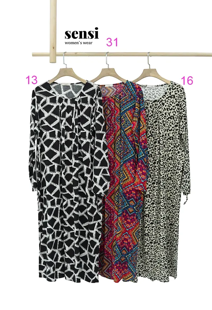 سارافون آستین بلند سینه پیله کد1001154