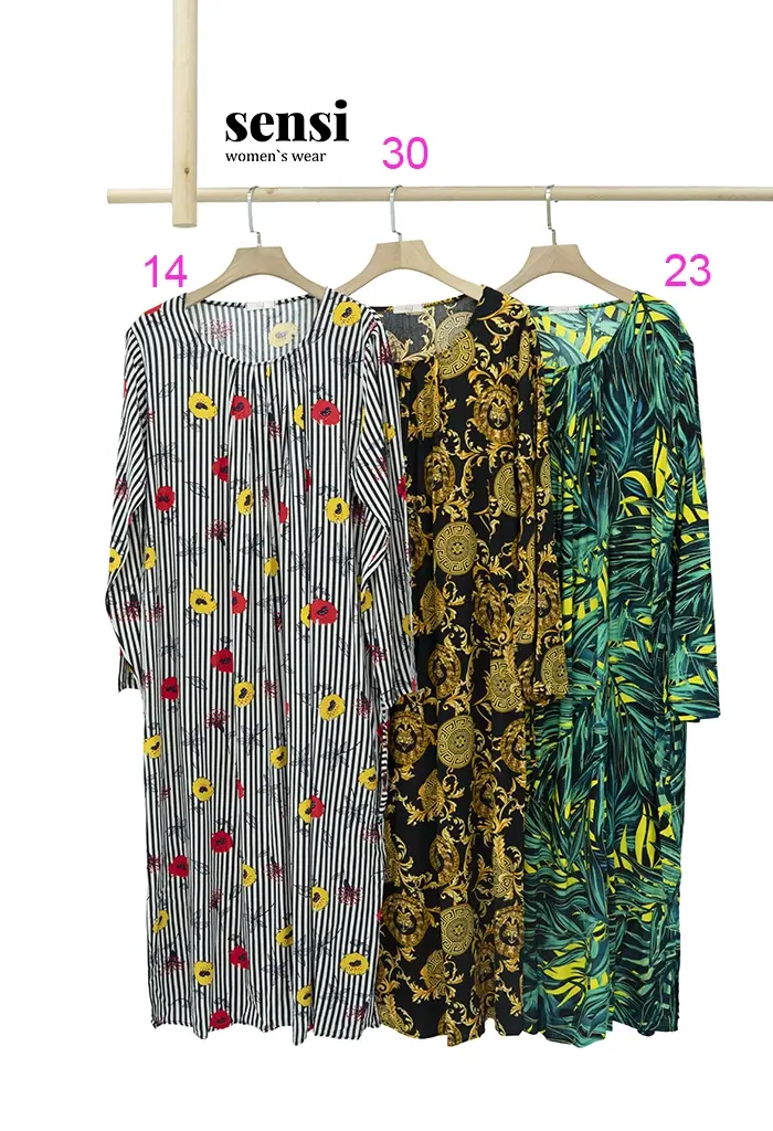 سارافون آستین بلند سینه پیله کد1001154