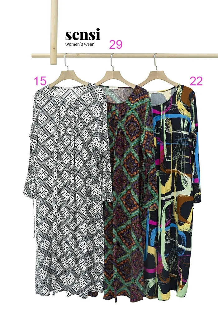 سارافون آستین بلند سینه پیله کد1001154