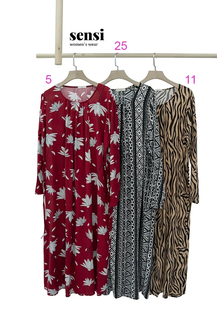 سارافون آستین بلند سینه پیله کد1001154