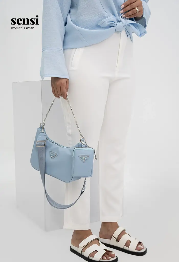 شلوار راسته 4پیله جیب نما دکمه مخفی مازراتی کد1001246