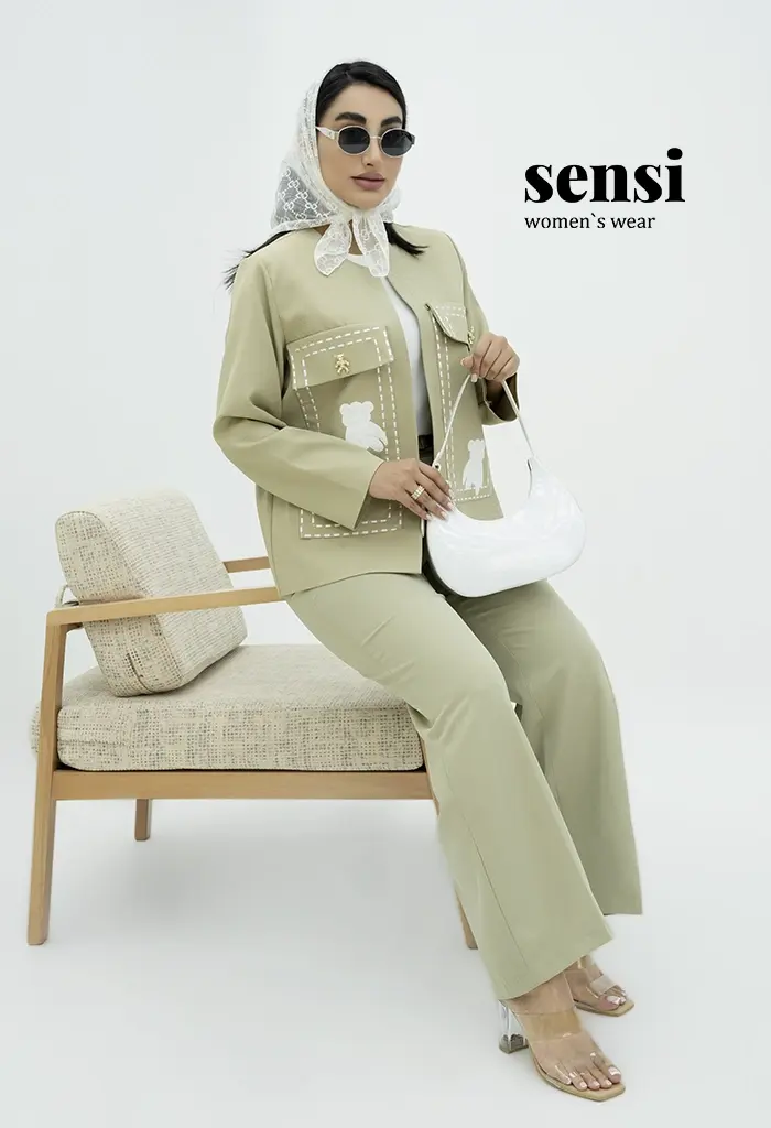 کت مازراتی کج راه تدی گلدوزی کد1001582