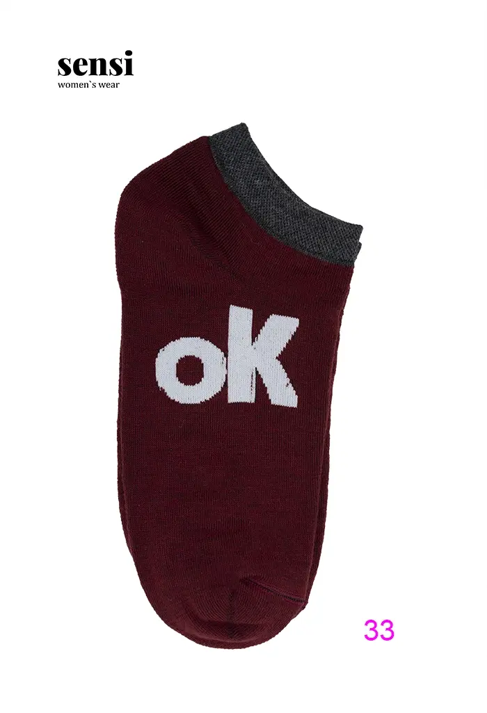 جوراب مچی پنبه چند طرح کد1000056