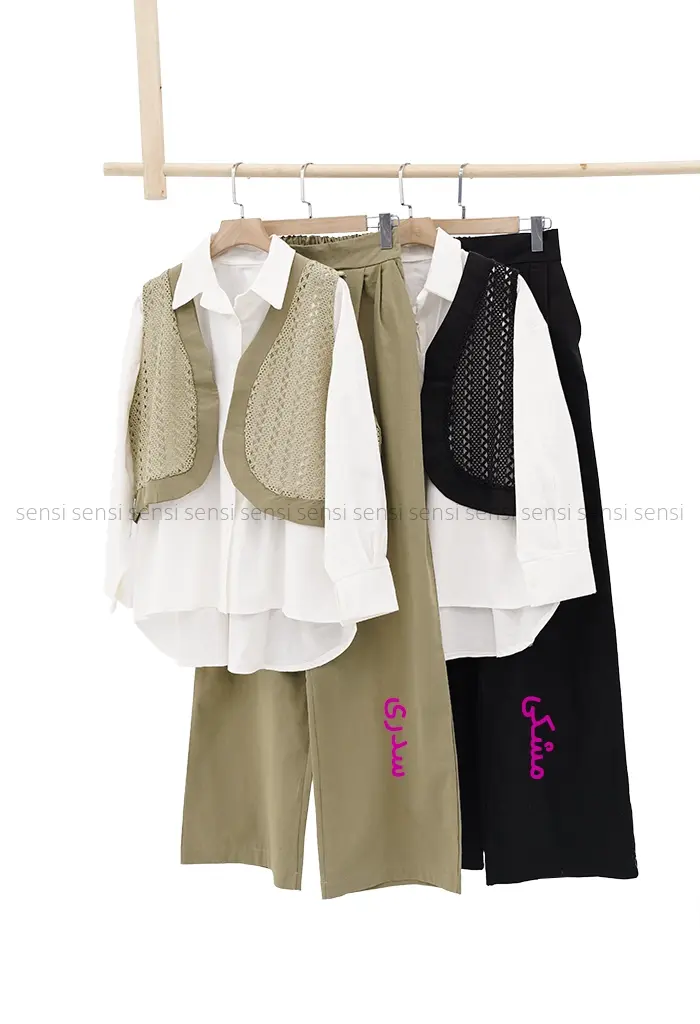 ست وست شومیز شلوار کد1002106