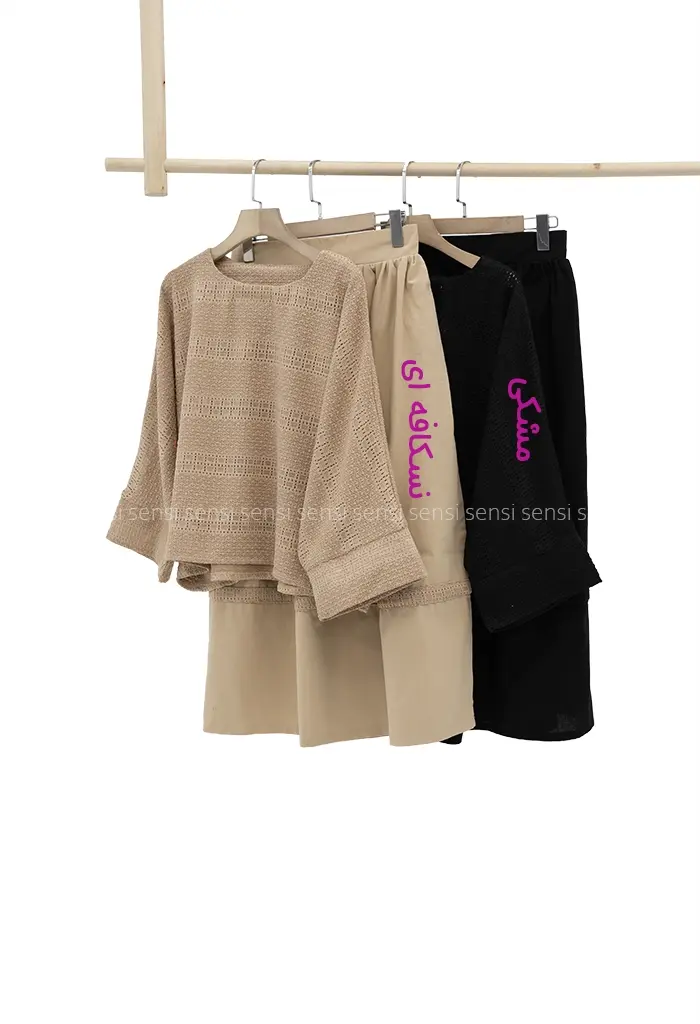 شومیز دامن ترکیبی کد1002112