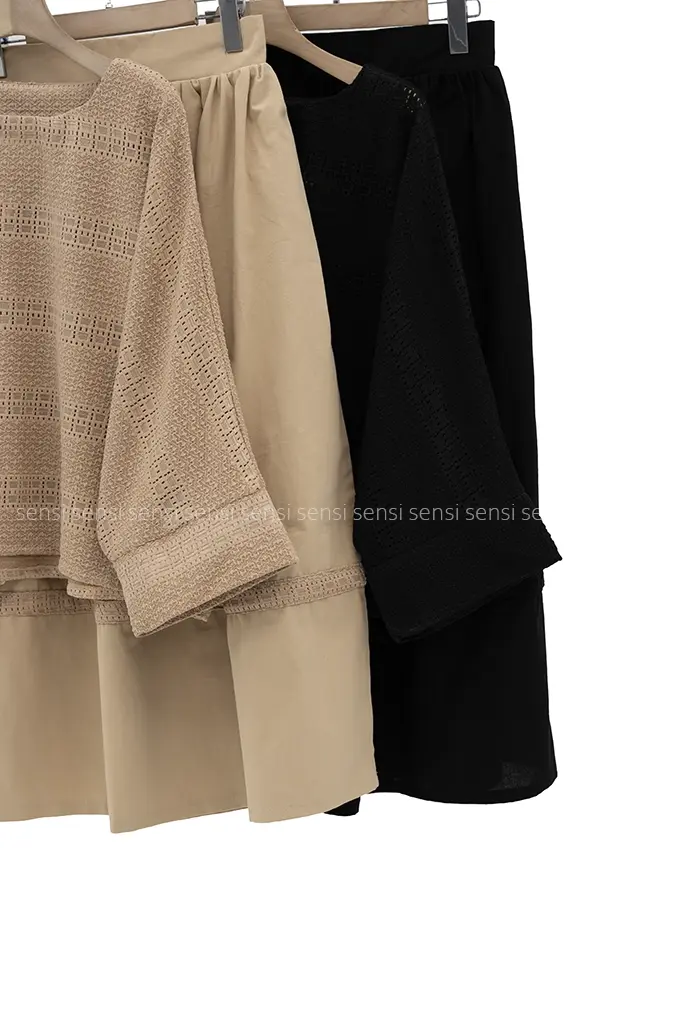 شومیز دامن ترکیبی کد1002112