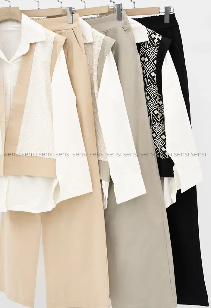 ست وست شومیز شلوار کد1001990