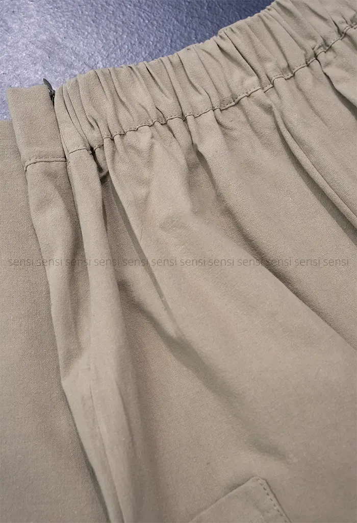 کت و دامن شلوار لینن کد1002083