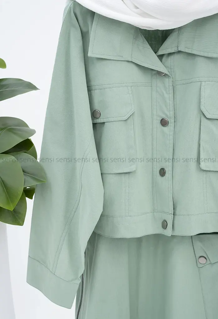 کت دامن لینن کد1002077