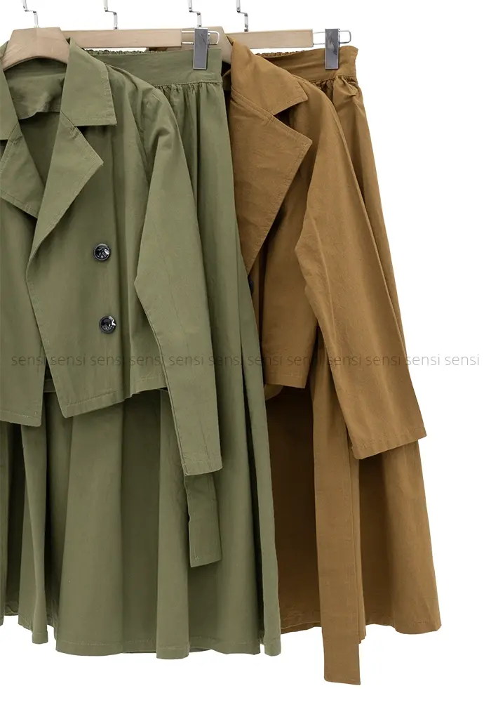 کت دامن لینن کد1002080