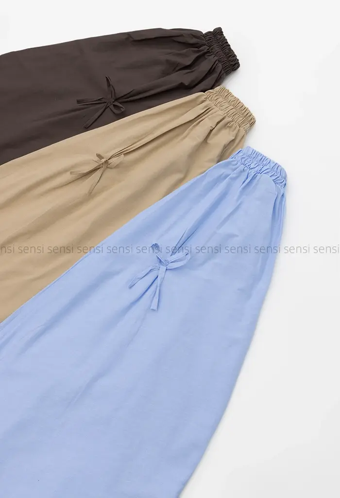 دامن لینن پاپیون دار کد1002381