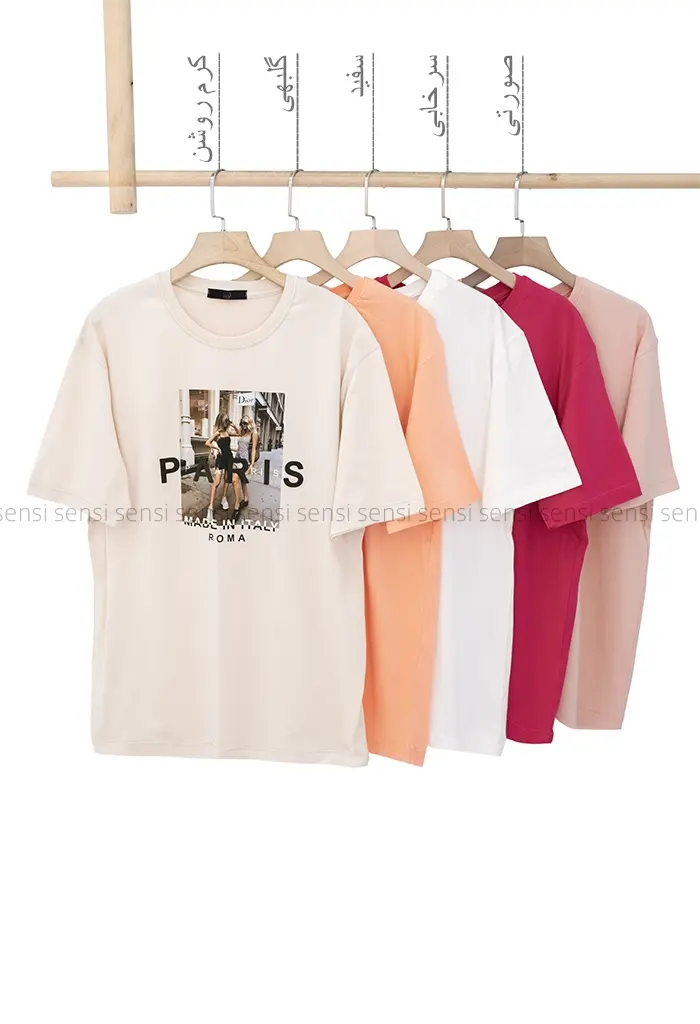 تیشرت تک عکس چاپی کد1002371