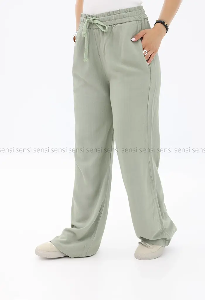 شلوار لینن اسلپ کد1002345