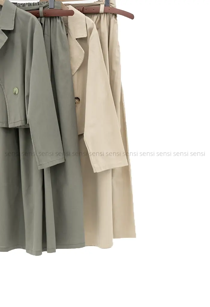 کت دامن لینن کد1002084