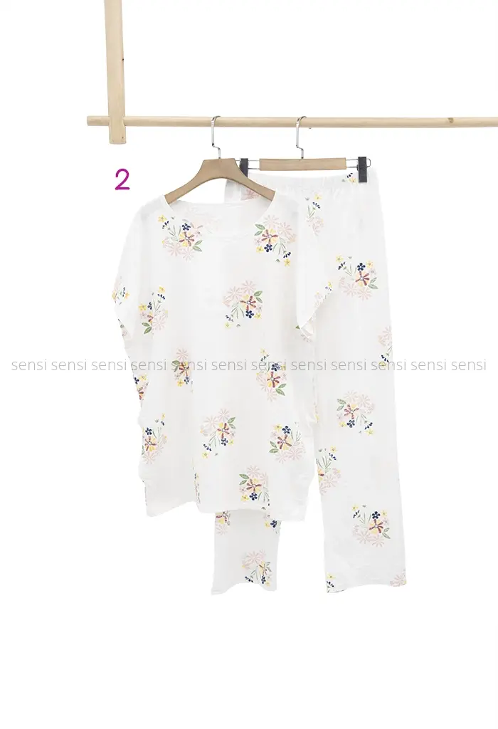 ست گیاهی تیشرت شلوار کد1002376