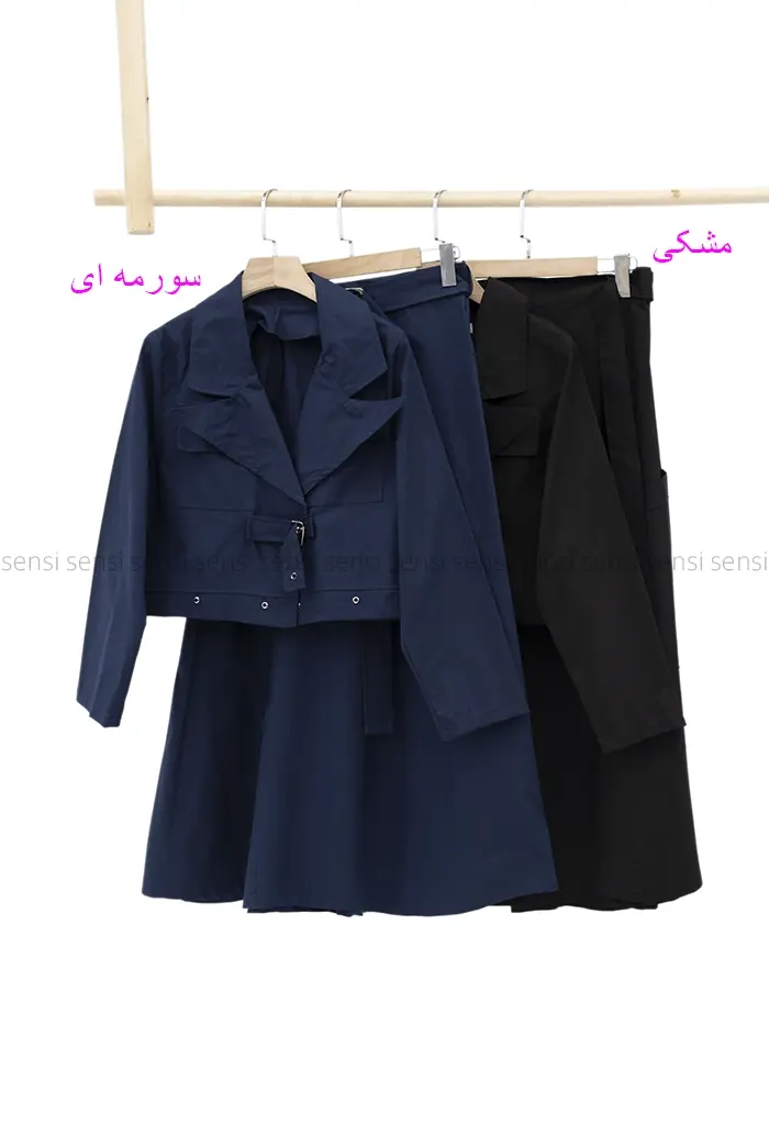 کت دامن لینن کد1002416