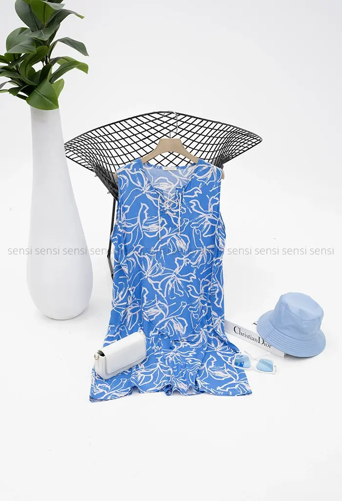 سارافون نخی طرح دار کد1002429