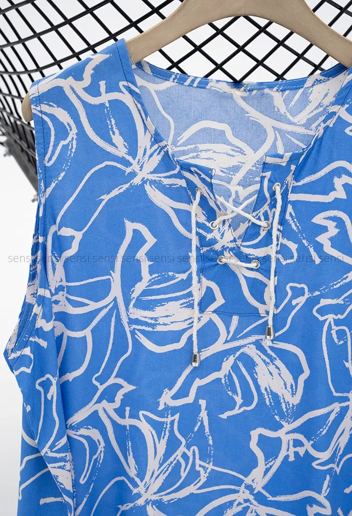 سارافون نخی طرح دار کد1002429