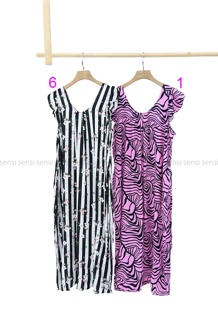 سارافون نخی طرح دار کد1002421