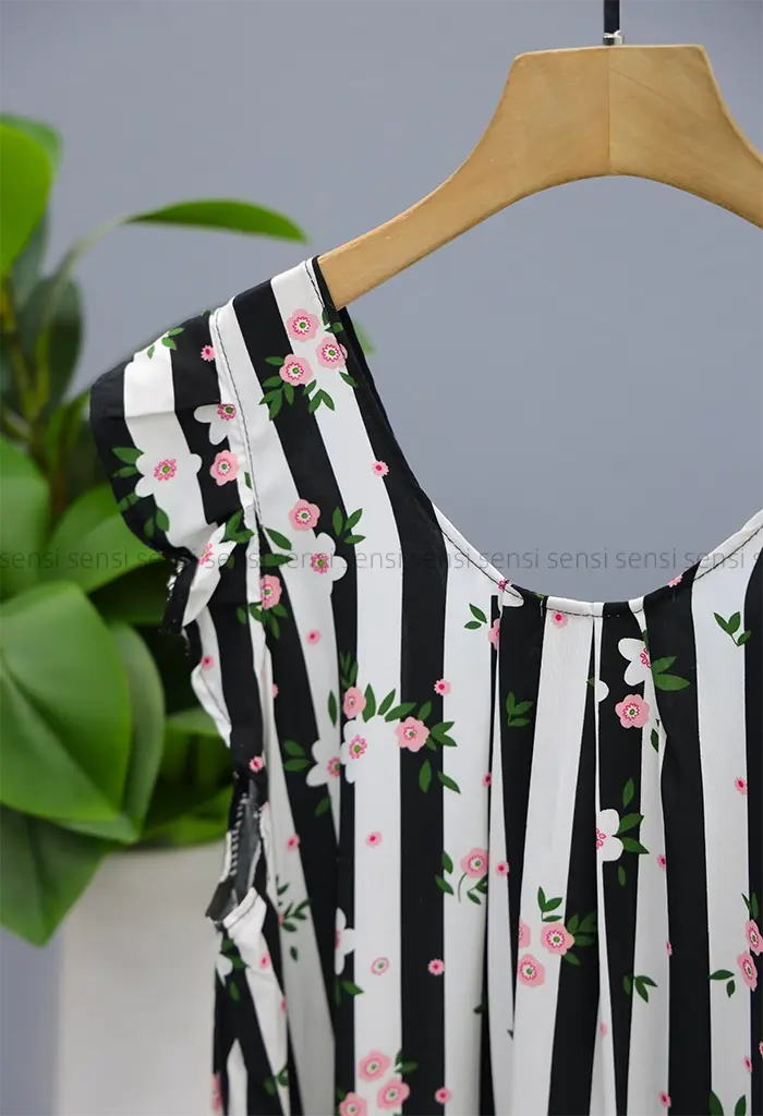 سارافون نخی طرح دار کد1002421