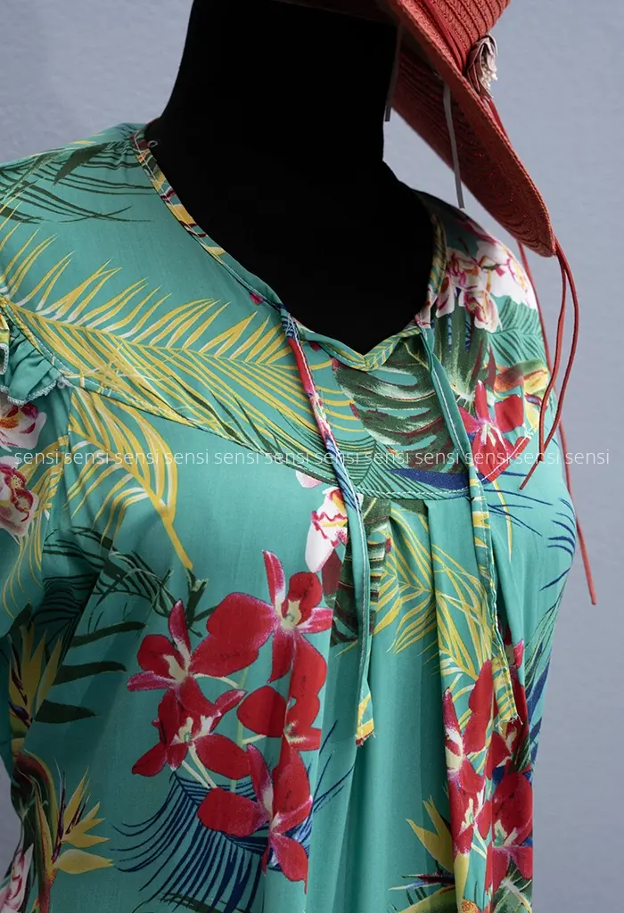 سارافون نخی طرح دار کد1002422