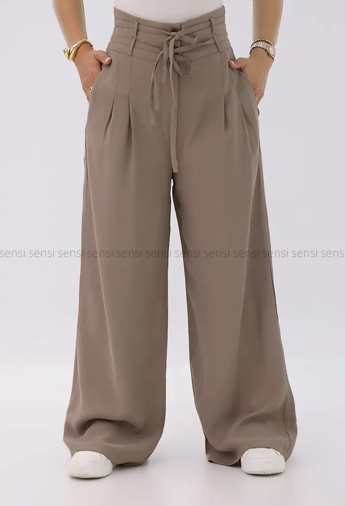 شلوار کرپ ایتالیایی کد1002564