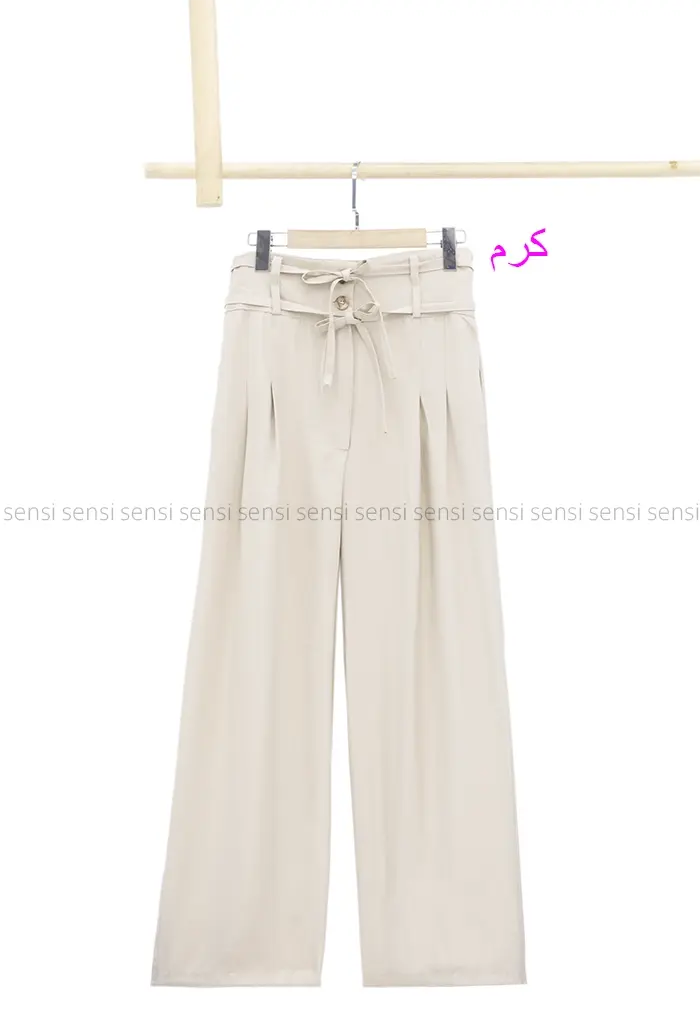 شلوار کرپ ایتالیایی کد1002564