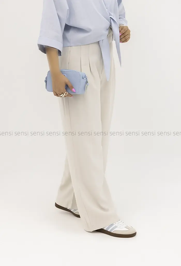 شلوار کرپ ایتالیایی کد1002564