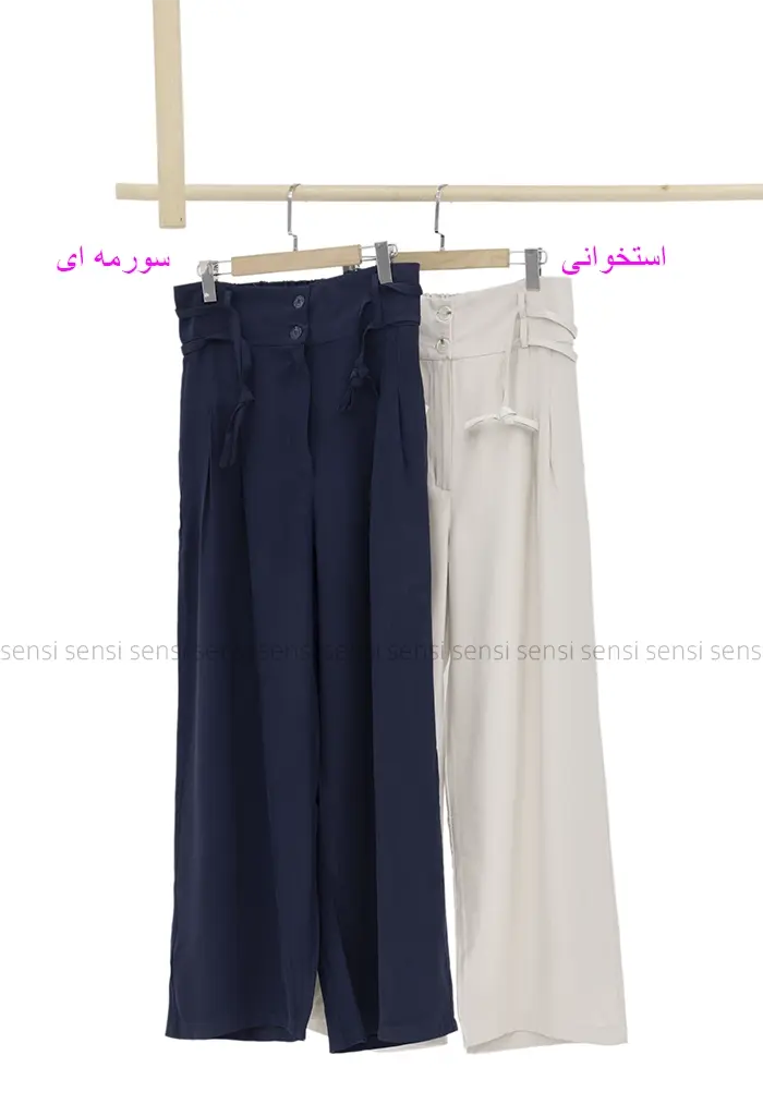 شلوار کرپ ایتالیایی کد1002564
