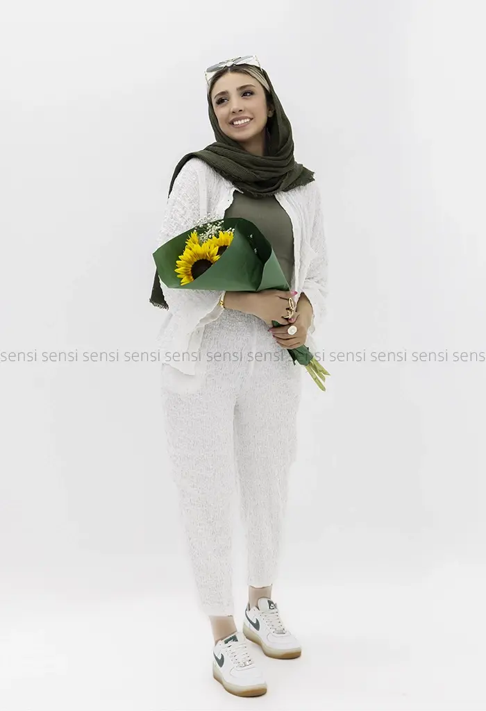 ست شومیز شلوار چروک کد1002622