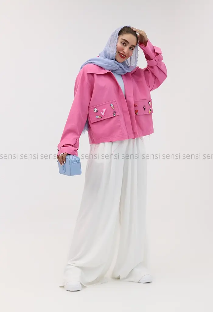 کت لینن کراکسی رنگی کد1002672