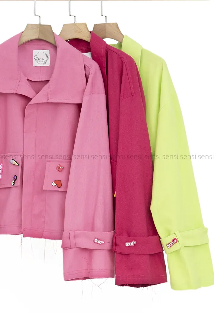 کت لینن کراکسی رنگی کد1002672