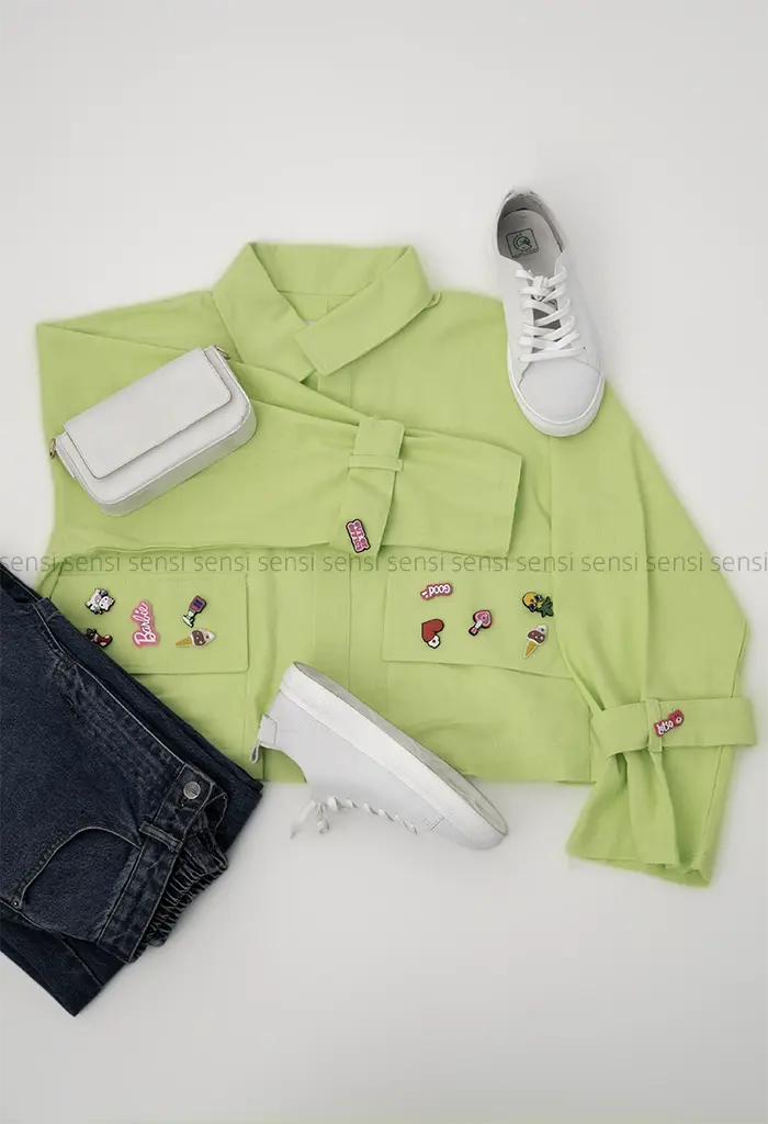 کت لینن کراکسی رنگی کد1002672