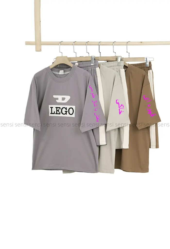 تیشرت شلوارک باکسی کد1002663