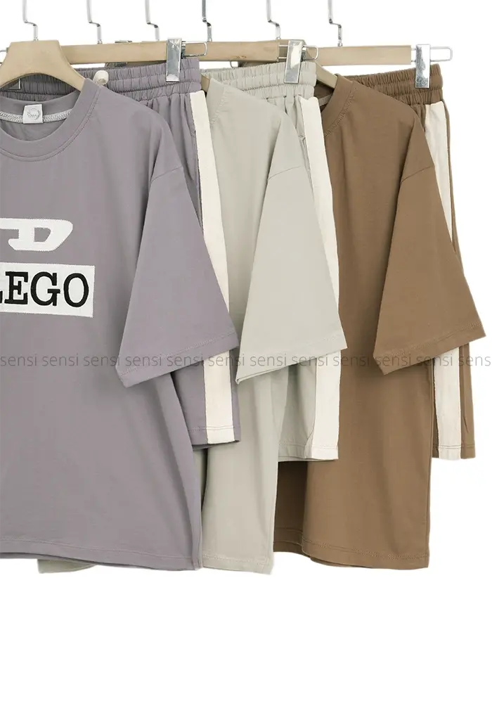 تیشرت شلوارک باکسی کد1002663