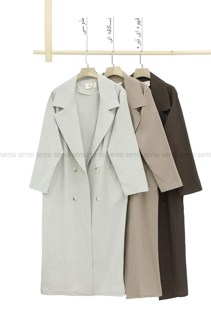 مانتو بلند لینن کد1002583