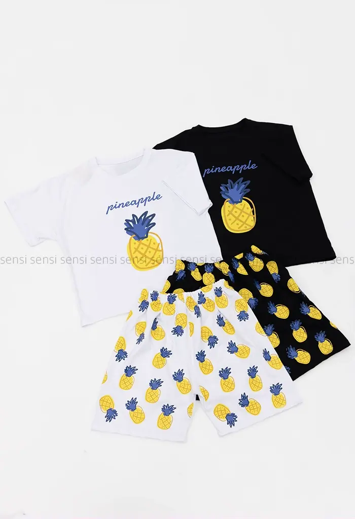 ست کراپ شلوارک کد1002717