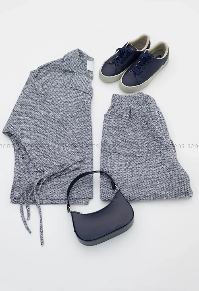 ست شومیزشلوار جلوبسته کد1002796