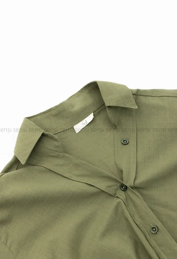 شومیز اسلپ جلو گره کد1002837